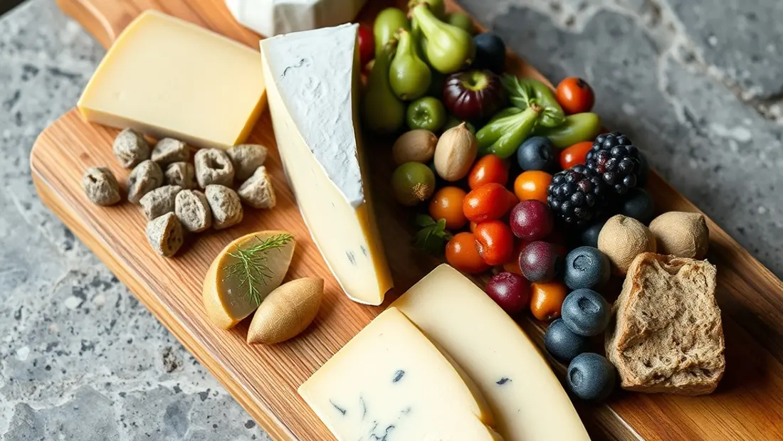 Fromages et charcuterie de montagne, tels qu’on les trouve ici.