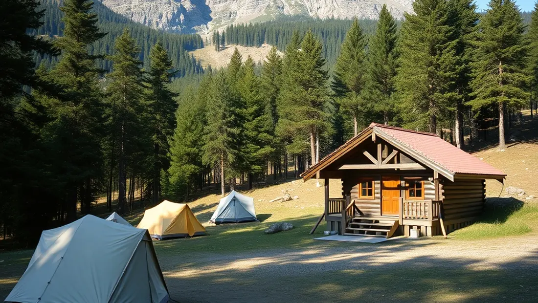Aire camping-car à mérens-les-vals : illustration 1
