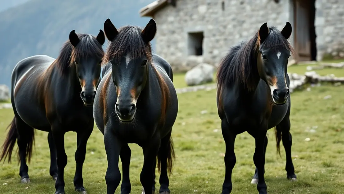 Cheval de mérens en ariège : illustration 2
