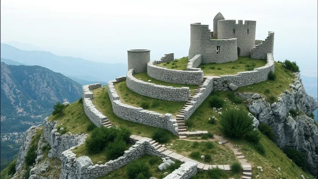 Château de Foix avec des scolaires en Ariège : illustration 1